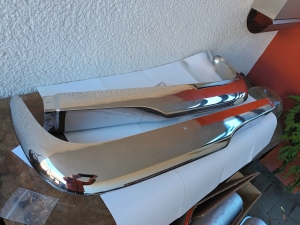 P2-Stostange-Vorne--bis--FG-Nr--NEU-mit-Opel-Chrom