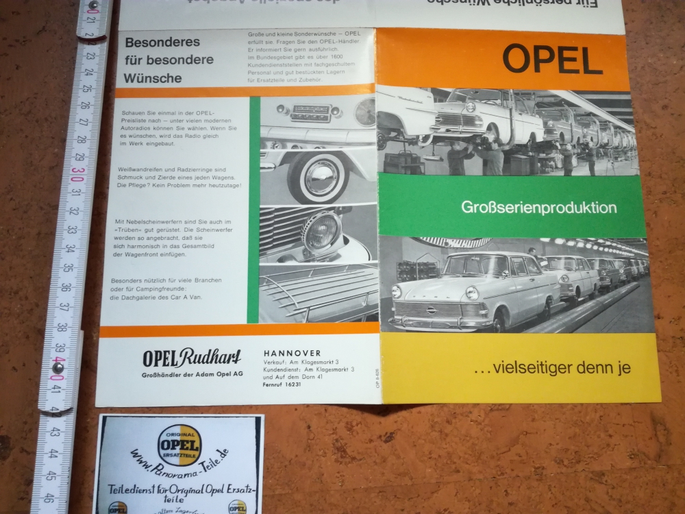 Bild 1 von Prospekt Opel   ....vielseitiger denn je