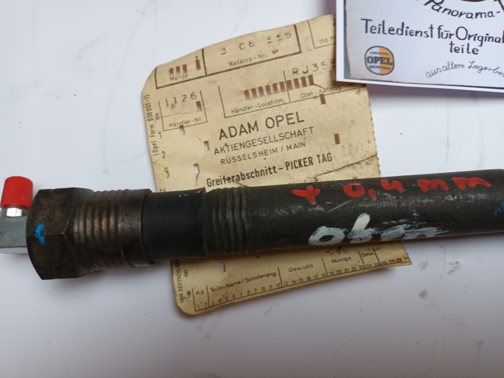 Bild 1 von Achse oberer Querlenker 1. Übergröße für  Rekord P1 + P2 