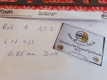 Bild 2 von Zylinderkopf Dichtung Rek. A 1,7S & P2 Coupe + LVL