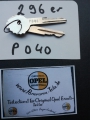 Schlüssel für Zünd- und Türschloß  296er P040